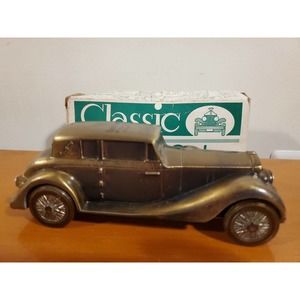 1937 Rolls Royce Coin Bank by Banthrico Classic Antique Autos Metal Piggy Bank